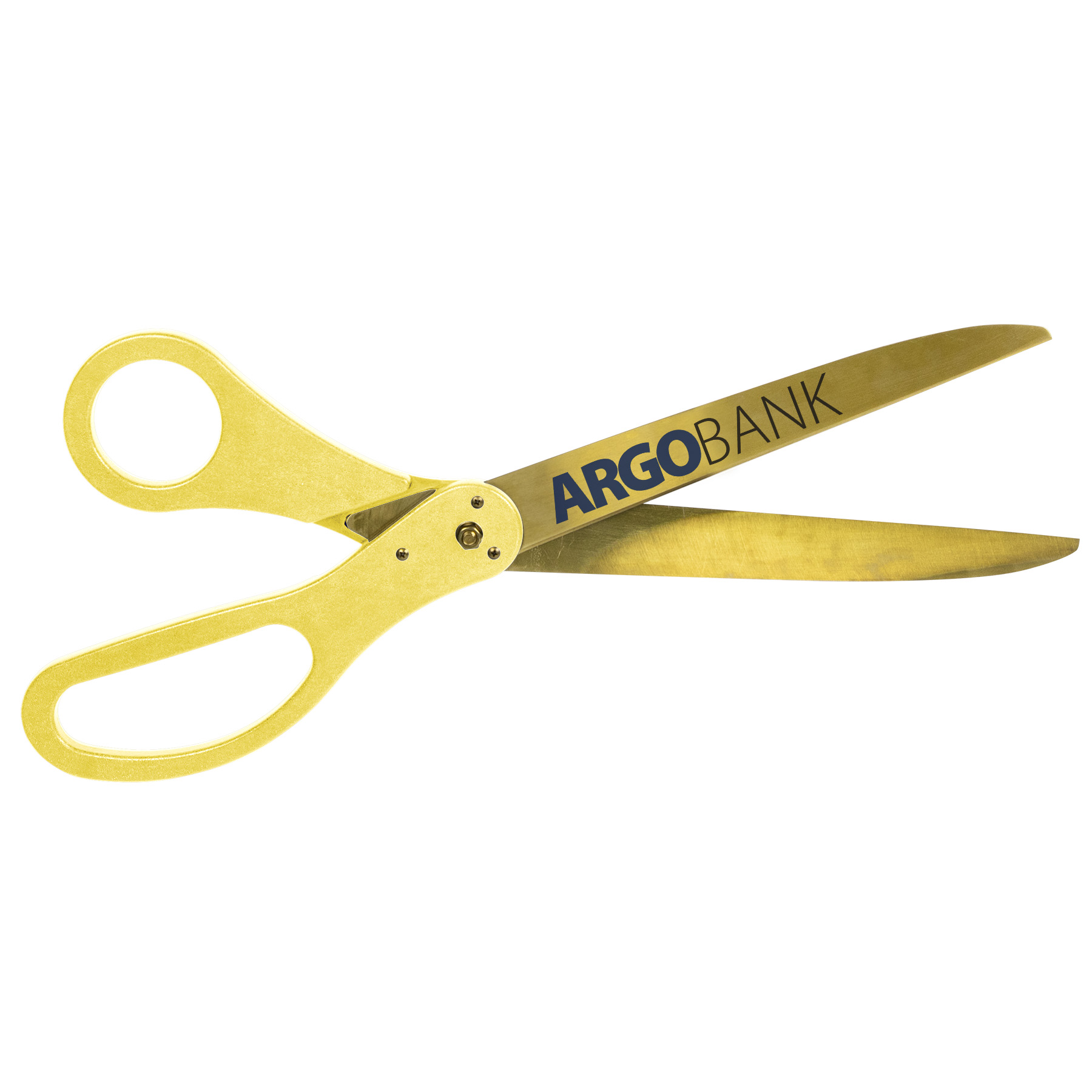 30" Large Scissors - Gold Blades - Direct Print 1