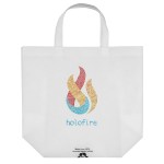 Sea™ - R-PET Non-Woven Totes - Sparkle - White Logo Sea™ - R-PET Non-Woven Totes - Sparkle - White Logo