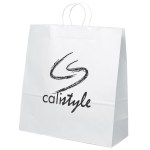 Duke - White Shopper - Flexo Ink Print 1 Duke - White Shopper - Flexo Ink Print 1