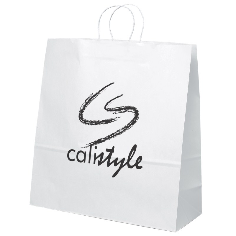 Duke - White Shopper - Flexo Ink Print 1 Duke - White Shopper - Flexo Ink Print 1