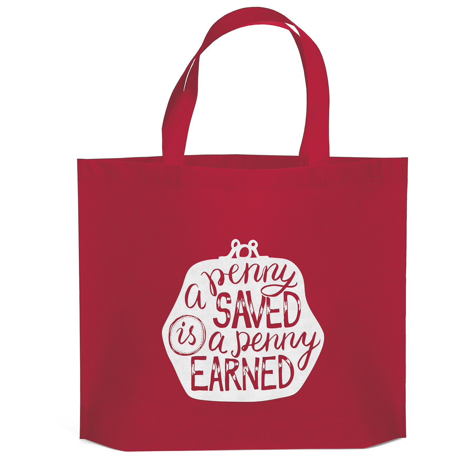 Thrifty™ - Budget Tote - Screen Print 1