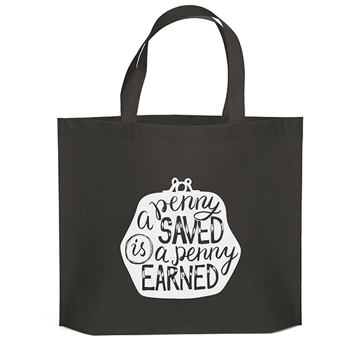 Thrifty™ - Budget Tote - Screen Print 1