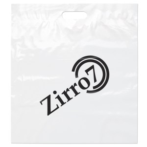 18W x 20H x 4 Die Cut Handle Bag - Flexo Ink Print 1 18W x 20H x 4 Die Cut Handle Bag - Flexo Ink Print 1