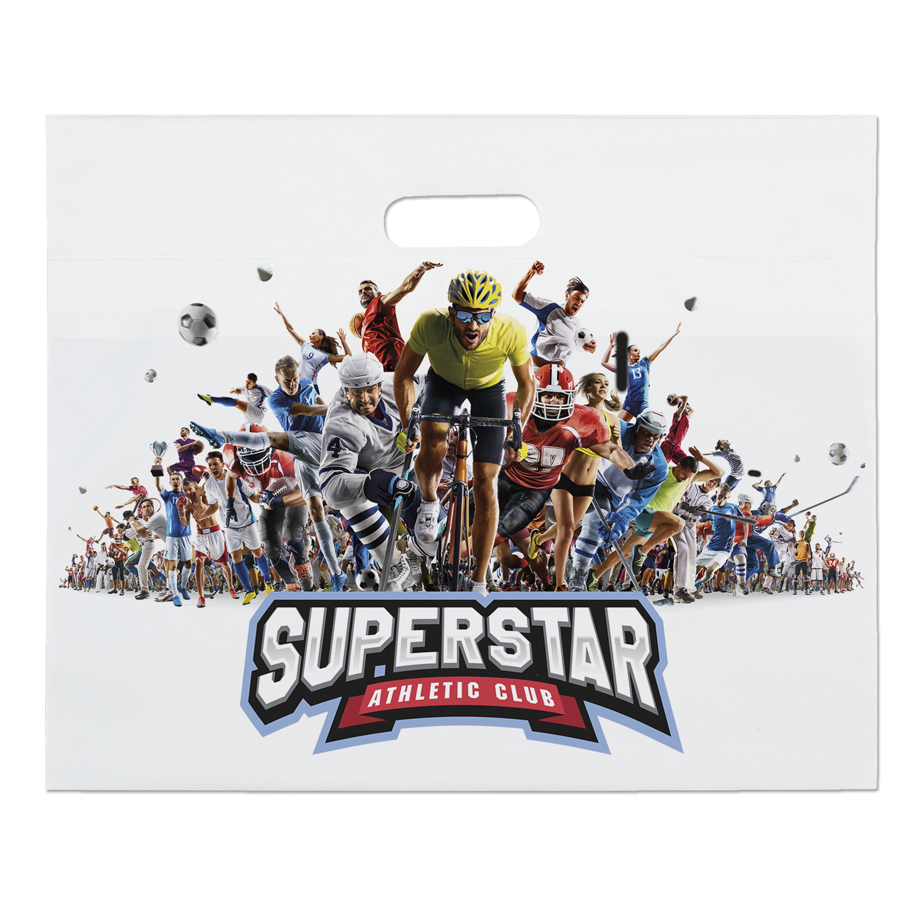 16W x 13H Die Cut Bag - Digital Full Color 1