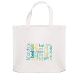 Thrifty™ - Budget Tote - Dynamic Color - White Logo Thrifty™ - Budget Tote - Dynamic Color - White Logo