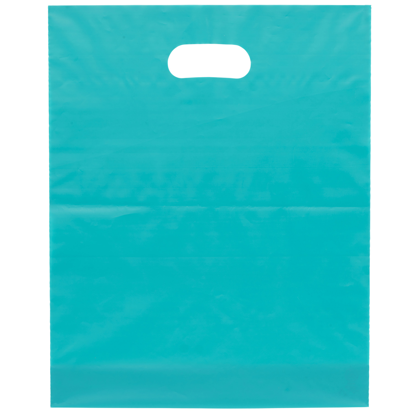 Orchid™ - Frosted Brite Die Cut Handle - Flexo Ink Print 1