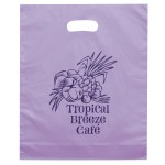 Orchid™ - Frosted Brite Die Cut Handle - Flexo Ink Print 1 Orchid™ - Frosted Brite Die Cut Handle - Flexo Ink Print 1