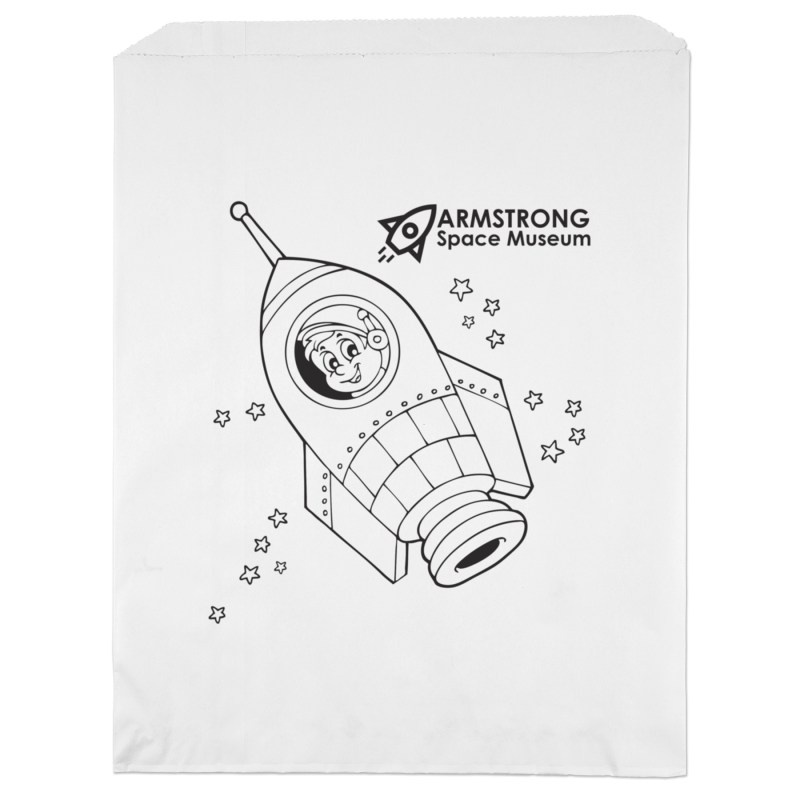 12W x 15H Merchandise Bag - Flexo Ink Print 1 12W x 15H Merchandise Bag - Flexo Ink Print 1