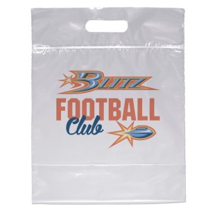 Zip-Close Die Cut Handle Bag - Dynamic Color 1 Zip-Close Die Cut Handle Bag - Dynamic Color 1