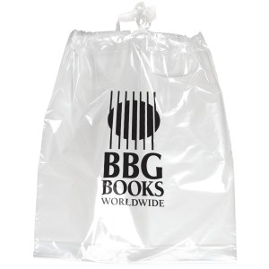 15W x 19H x 3 Poly-Draw Bag - Flexo Ink Print 1 15W x 19H x 3 Poly-Draw Bag - Flexo Ink Print 1