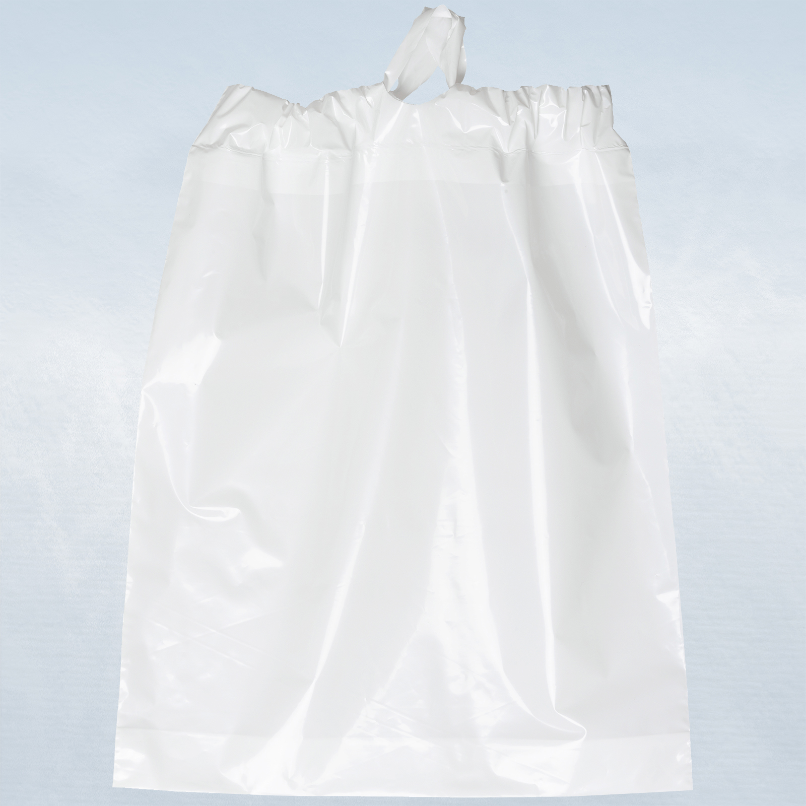 15W x 19H x 3 Poly-Draw Bag - Flexo Ink Print 1