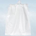 15W x 19H x 3 Poly-Draw Bag - Flexo Ink Print - White Blank 15W x 19H x 3 Poly-Draw Bag - Flexo Ink Print - White Blank