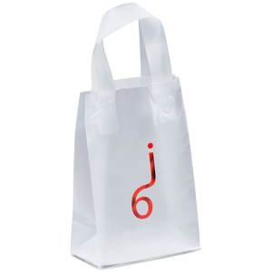 Pluto - Frosted Shopper Bag - Foil Print 1 Pluto - Frosted Shopper Bag - Foil Print 1