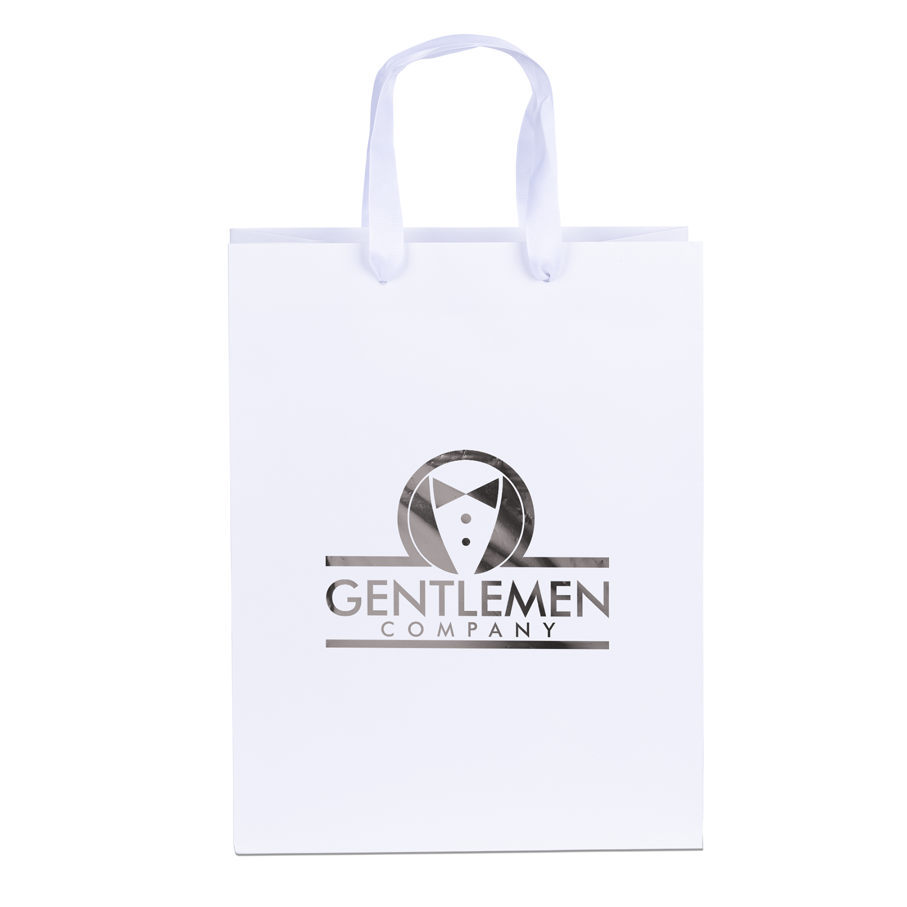 Mary™ - Ribbon Handle Matte Eurotote - Foil Print 1