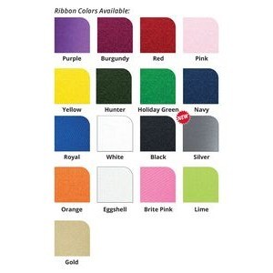 8" Badge Satin Ribbon - 50yd Roll - Sparkle 1