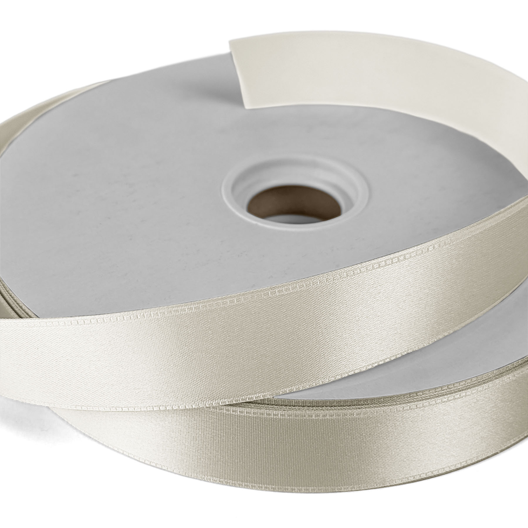 1" Badge Satin Ribbon - 50yd Roll - Foil Print 1