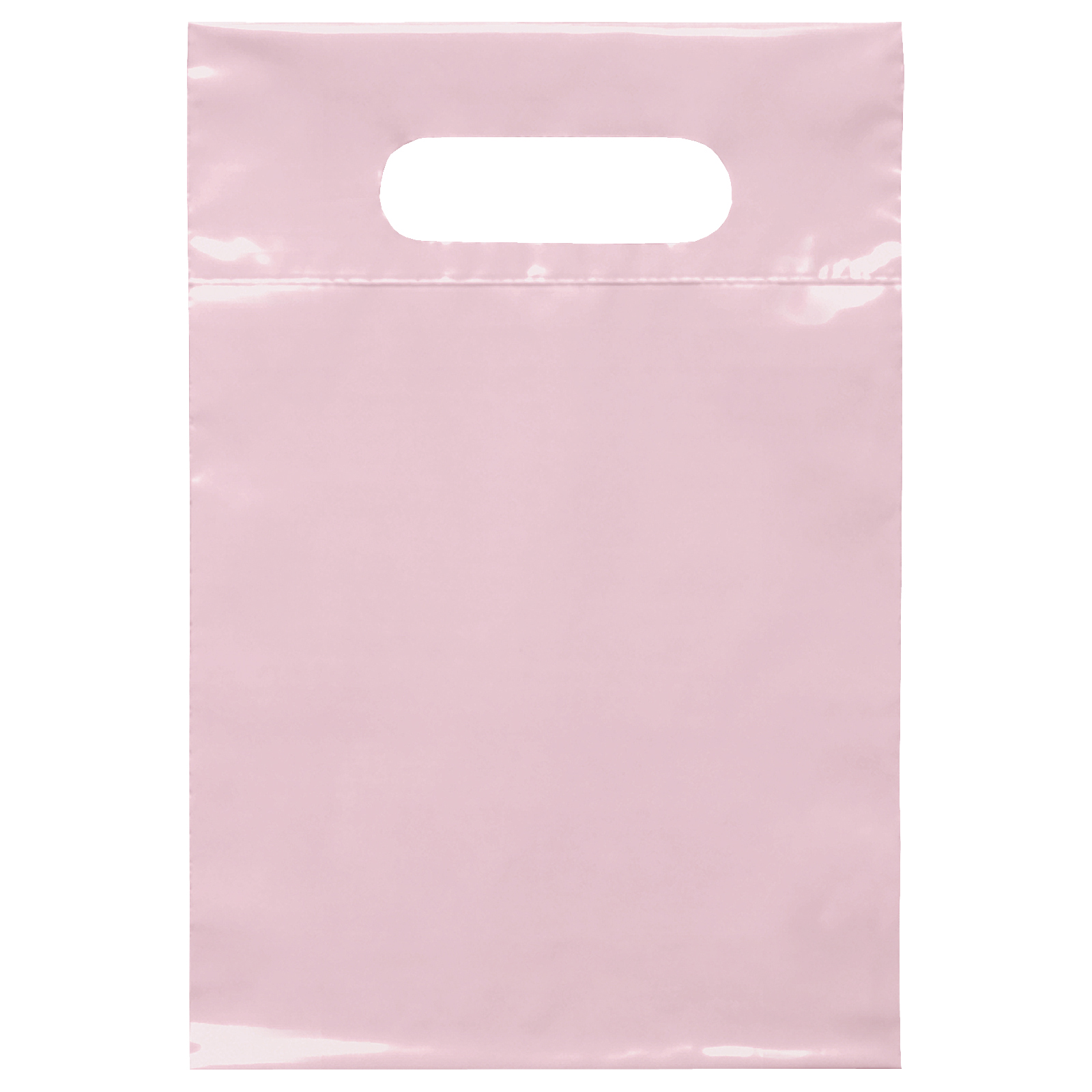 7W x 10½H Die Cut Handle Bag - Dynamic Color 1