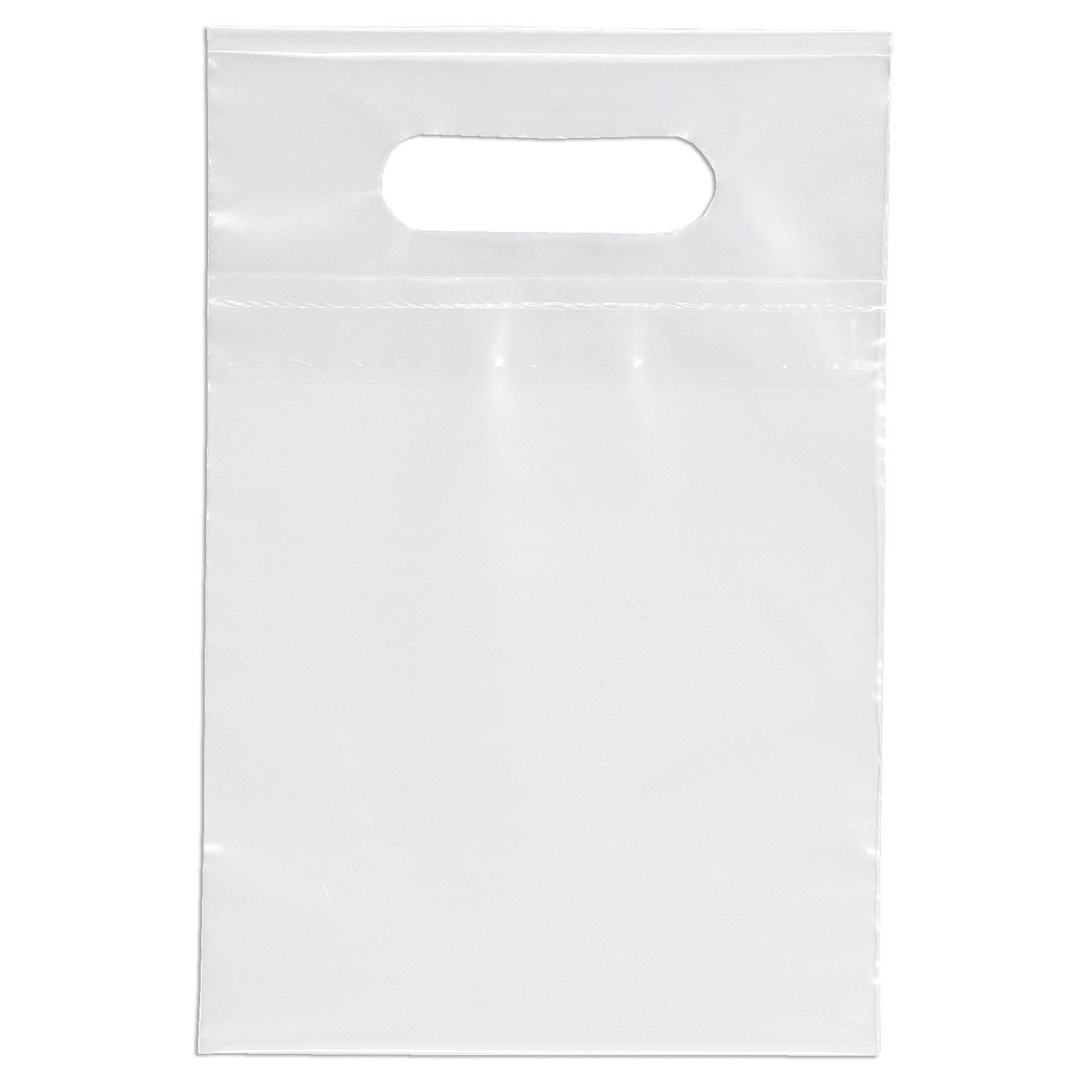 7W x 10½H Die Cut Handle Bag - Dynamic Color 1