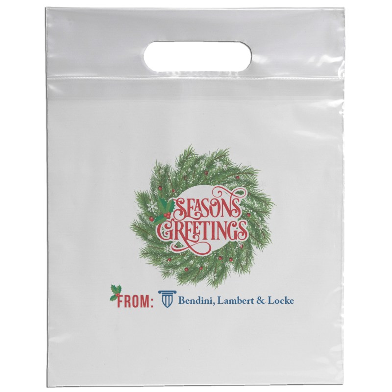 9 1/2W x 12H Die Cut Handle Bag - Dynamic Color 1 9 1/2W x 12H Die Cut Handle Bag - Dynamic Color 1
