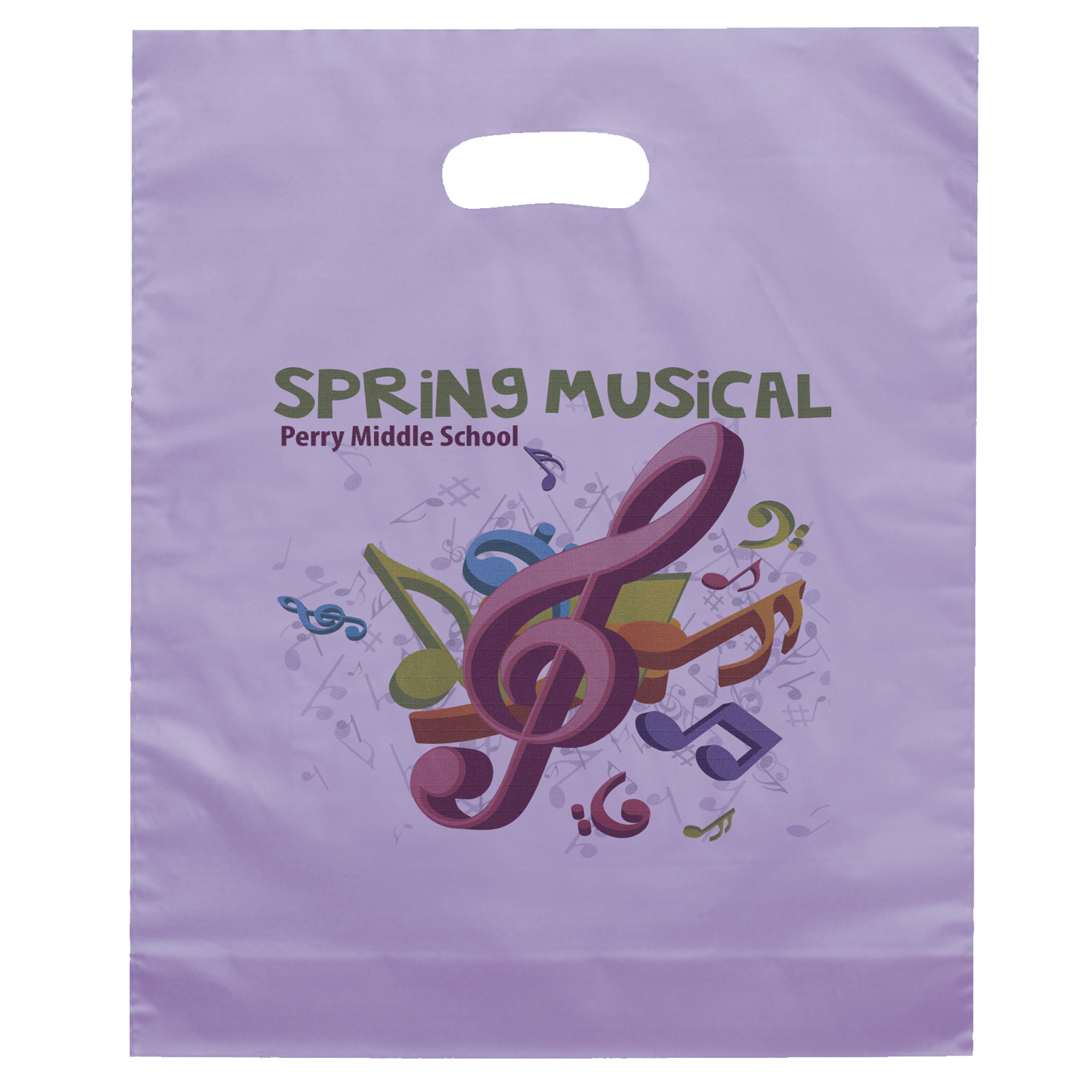 Orchid™ - Frosted Brite Die Cut Handle - Dynamic Color 1