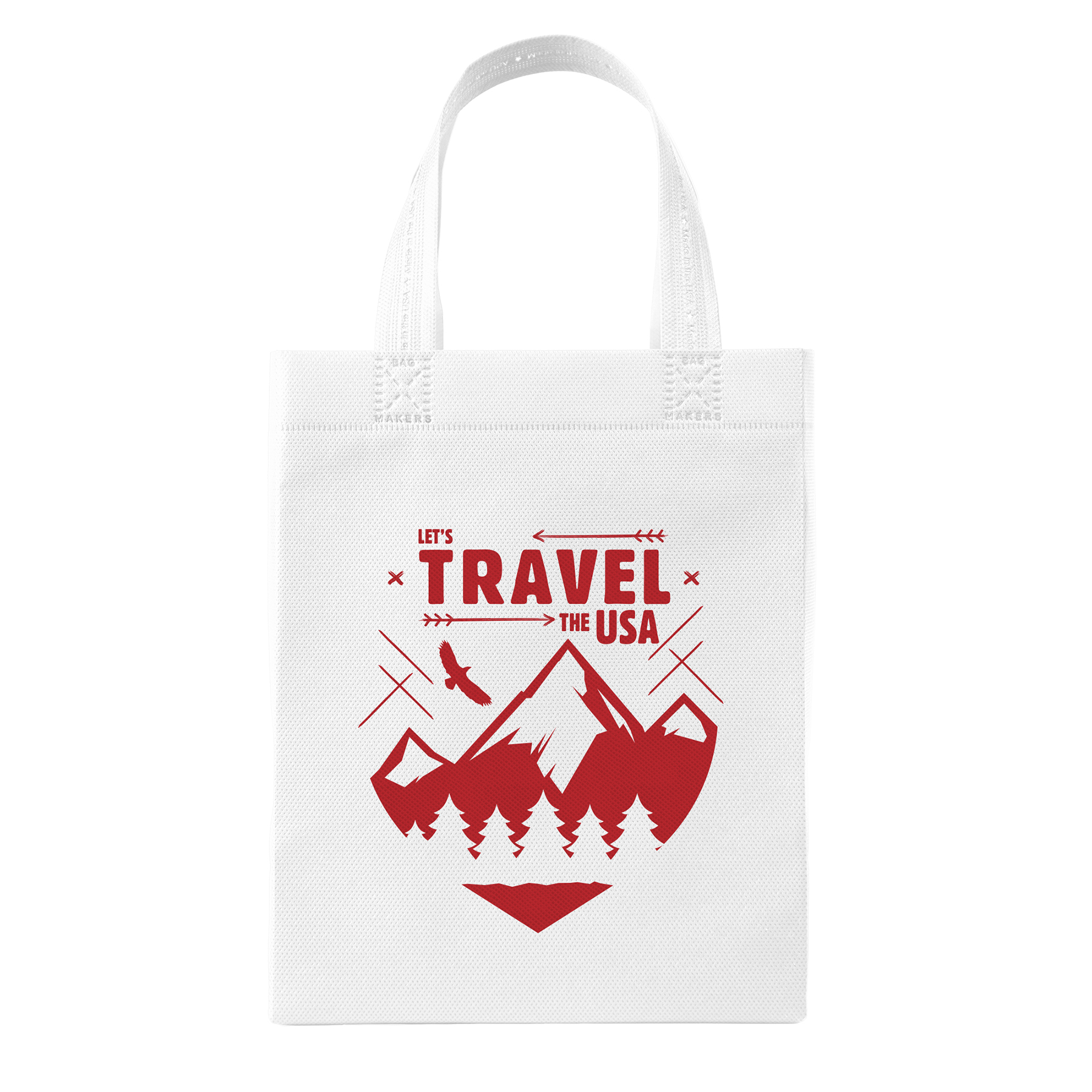 Glory™ - USA Made Non-Woven Tote - Screen Print 1