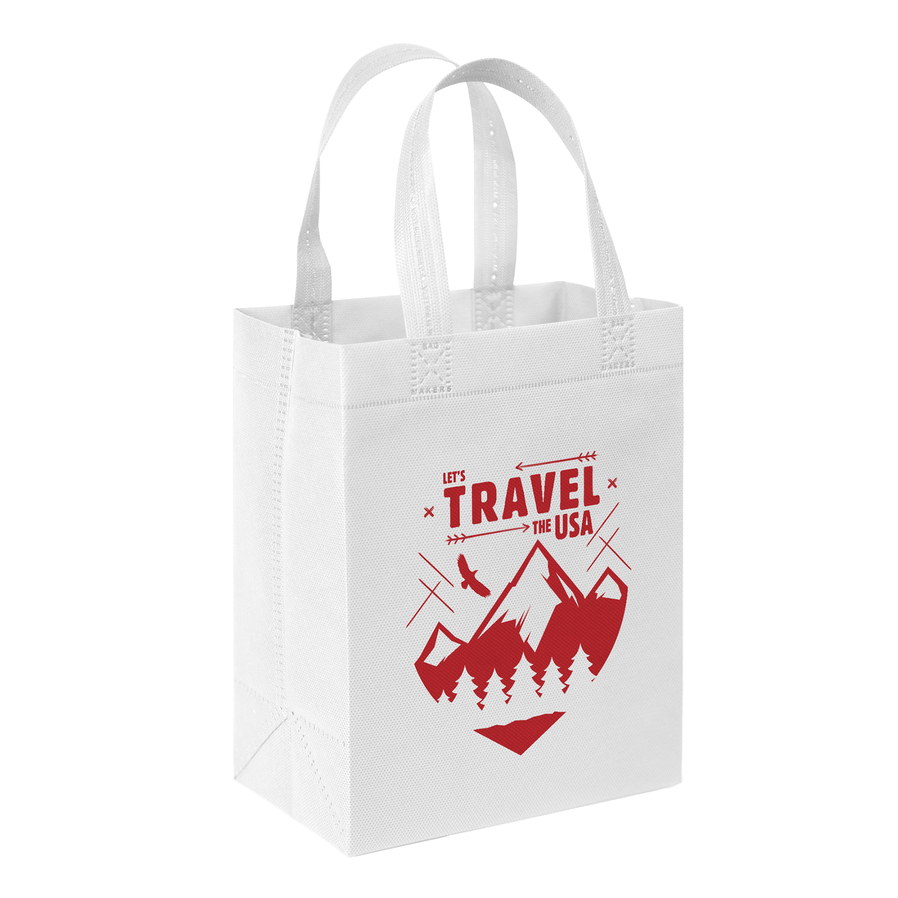Glory™ - USA Made Non-Woven Tote - Screen Print 1