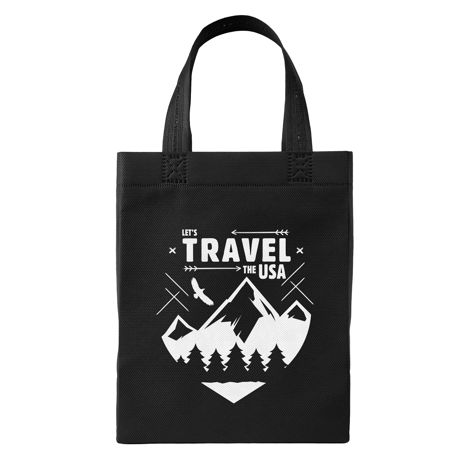 Glory™ - USA Made Non-Woven Tote - Screen Print 1