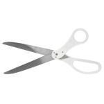 30" Large Scissors - Silver/No Imprint 2 30" Large Scissors - Silver/No Imprint 2