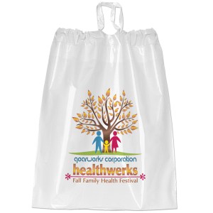 9½W x 12H Poly-Draw Bag - Dynamic Color 1 9½W x 12H Poly-Draw Bag - Dynamic Color 1