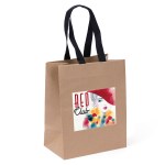 Eco Ash - Woven Handle Eurototes - ColorVista - Kraft Brown/Black Logo Eco Ash - Woven Handle Eurototes - ColorVista - Kraft Brown/Black Logo