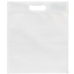 13W x 15H x 3 - Non-Woven Die Cut Bag - ColorVista - White Blank 13W x 15H x 3 - Non-Woven Die Cut Bag - ColorVista - White Blank