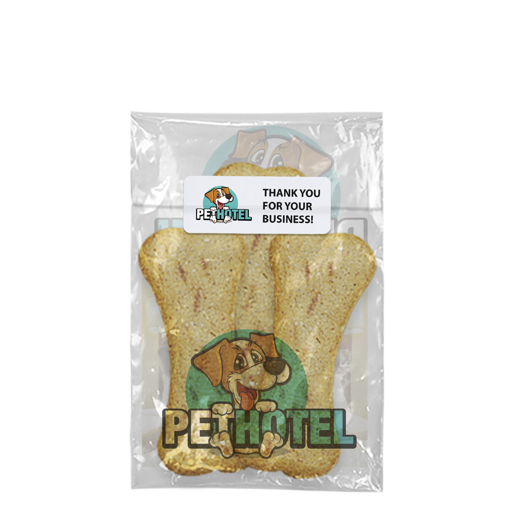 5W x 9H Open-End Bag - Digital Full Color 1