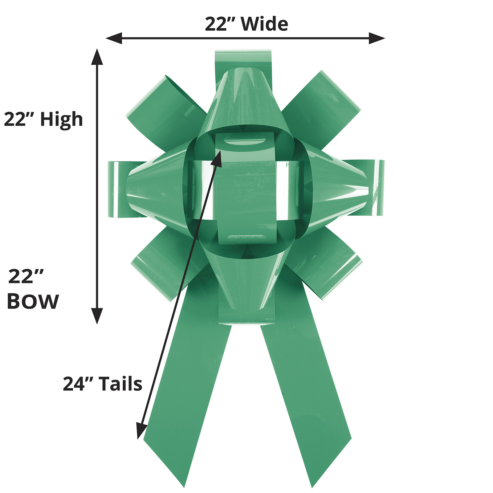 22" Bow - Door Hanger - No Imprint 2