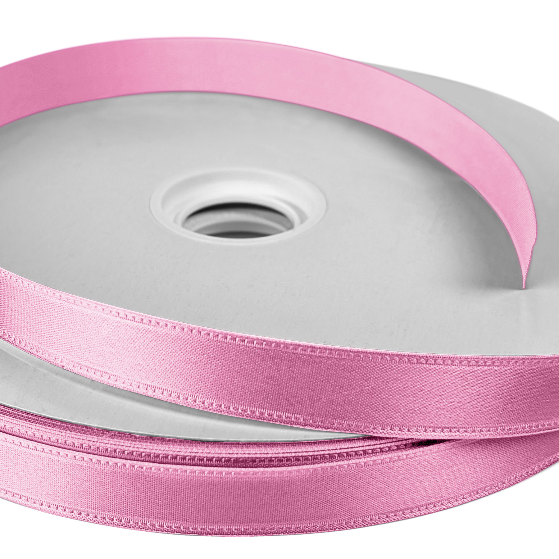 5/8" Badge Satin Ribbon - 25yd Roll - Foil Print 1