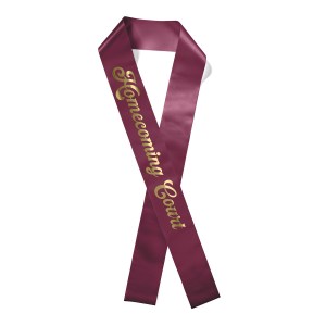 3" Badge Satin Sash - 83" Long - Brilliance 1 3" Badge Satin Sash - 83" Long - Brilliance 1