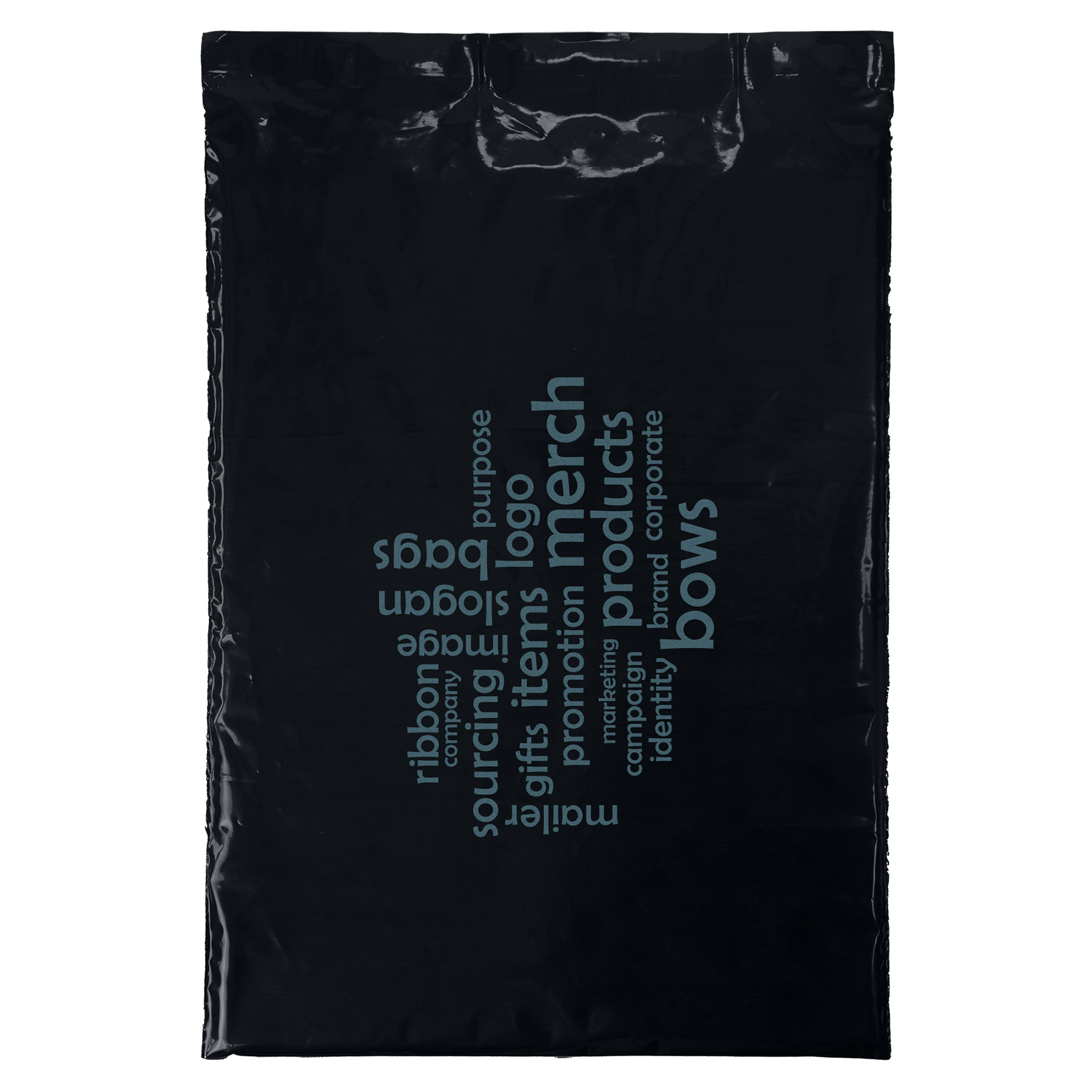 12W x 15½H Plastic Mailer - Flexo Ink Print 1