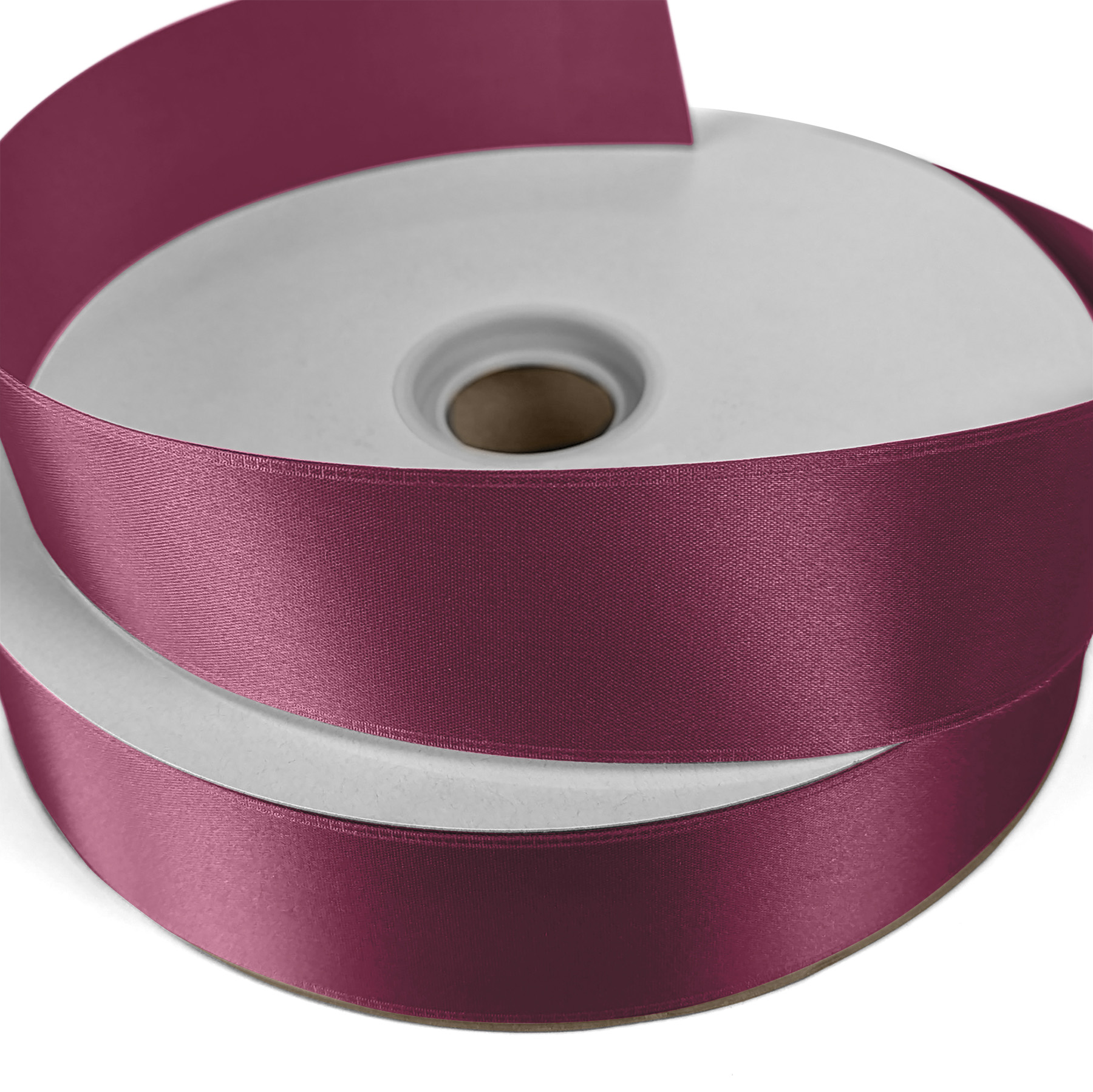 1 1/2" Badge Satin Ribbon - 25yrd Roll- Foil Print 1