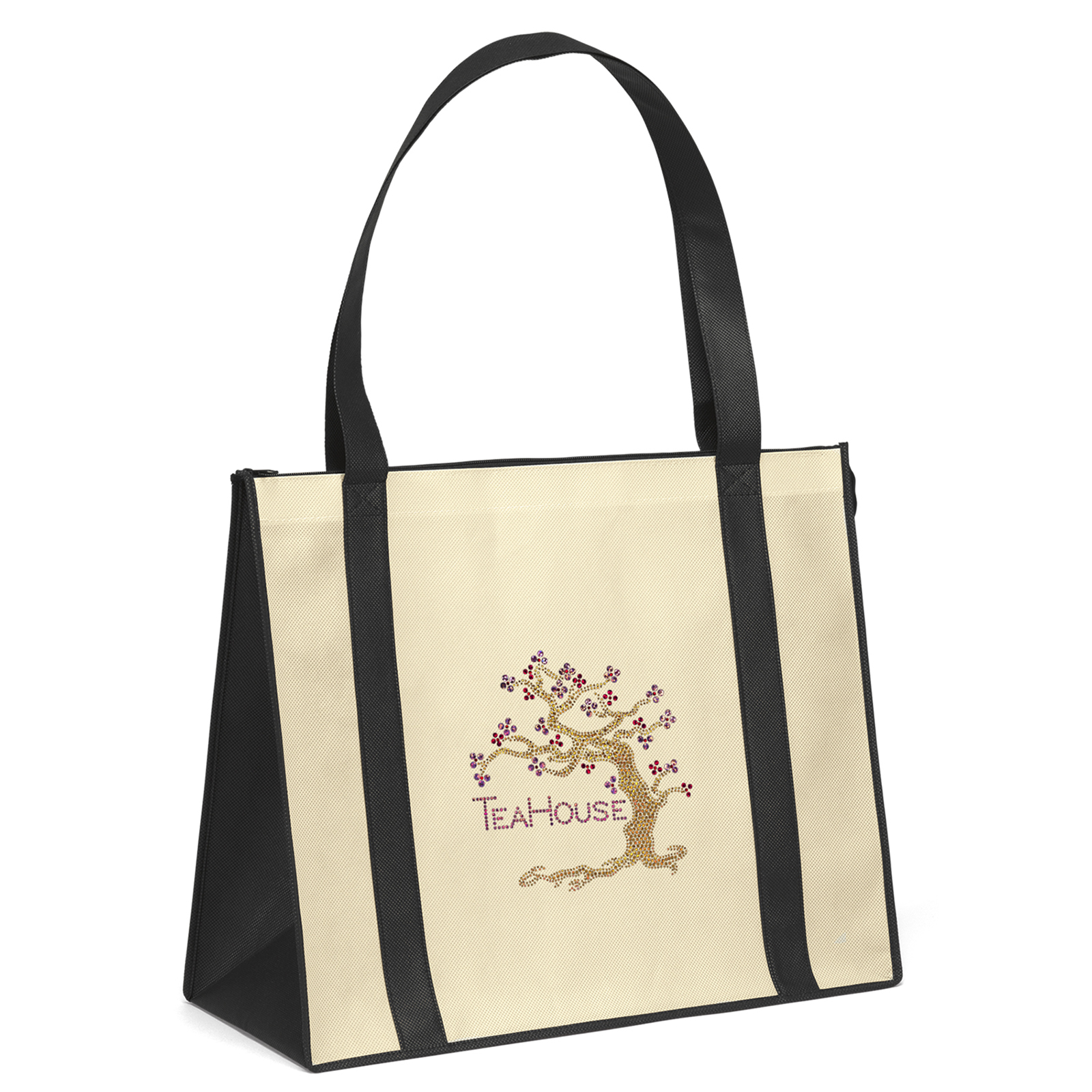 Del Mar - Zipper-Close Tote - Sparkle 1