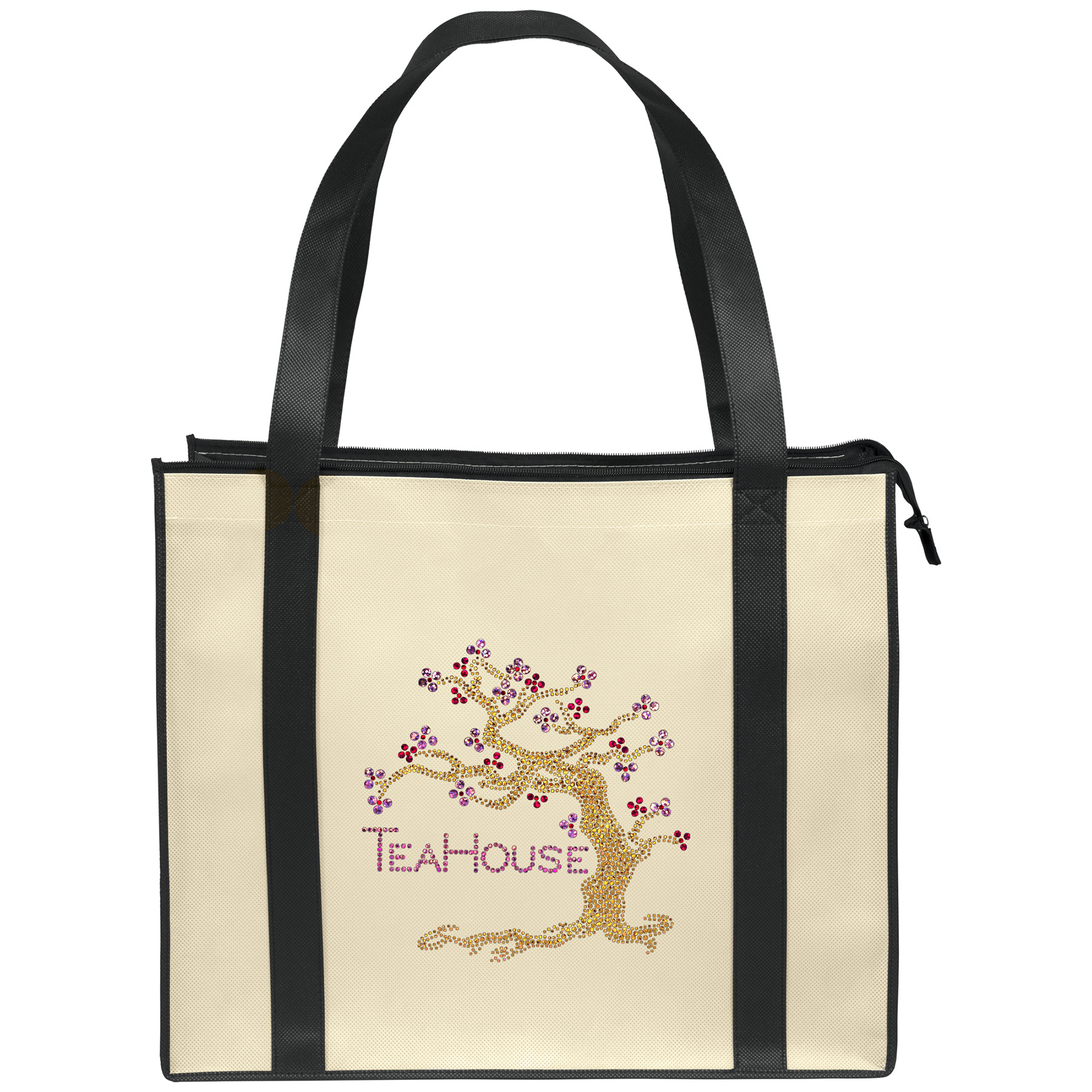 Del Mar - Zipper-Close Tote - Sparkle 1