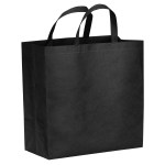 Ocean™ - R-PET Non-Woven Totes - Screen Print - Black Blank Ocean™ - R-PET Non-Woven Totes - Screen Print - Black Blank