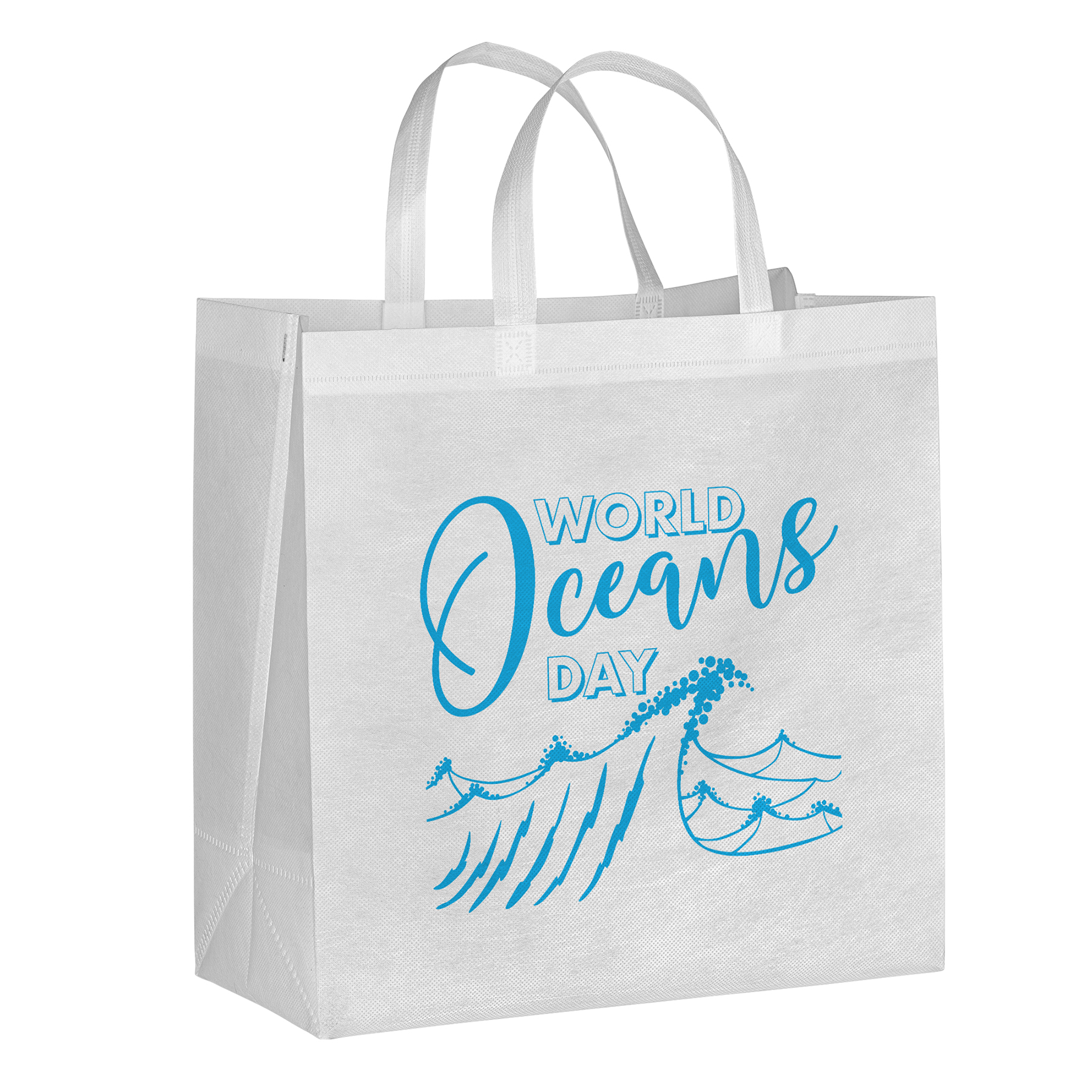 Ocean™ - R-PET Non-Woven Totes - Screen Print 1