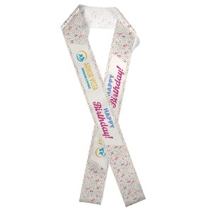 4" Badge Satin Sash - 45" Long - Sublimation 1 4" Badge Satin Sash - 45" Long - Sublimation 1