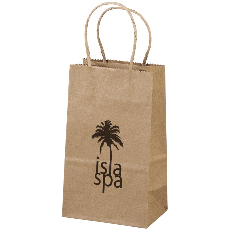 Eco Pup - Kraft-Brown Shopper- Flexo Ink Print 1 Eco Pup - Kraft-Brown Shopper- Flexo Ink Print 1