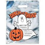 Ghost - Sliver Reflective Halloween Bag - Flexo Ink Print 1 Ghost - Sliver Reflective Halloween Bag - Flexo Ink Print 1