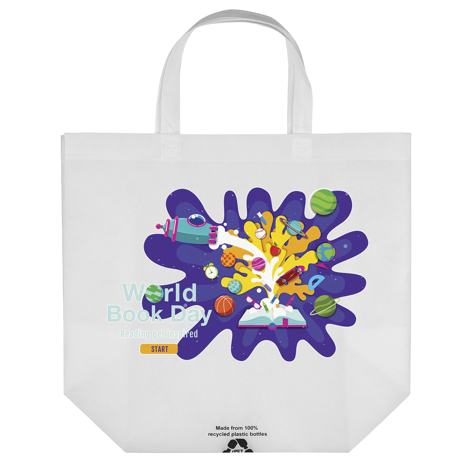 Sea™ - R-PET Non-Woven Totes - ColorVista 1