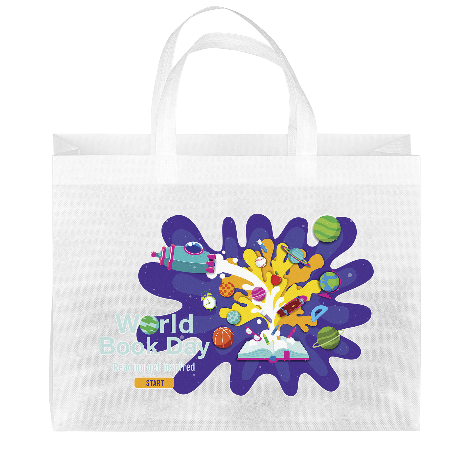 Sea™ - R-PET Non-Woven Totes - ColorVista 1