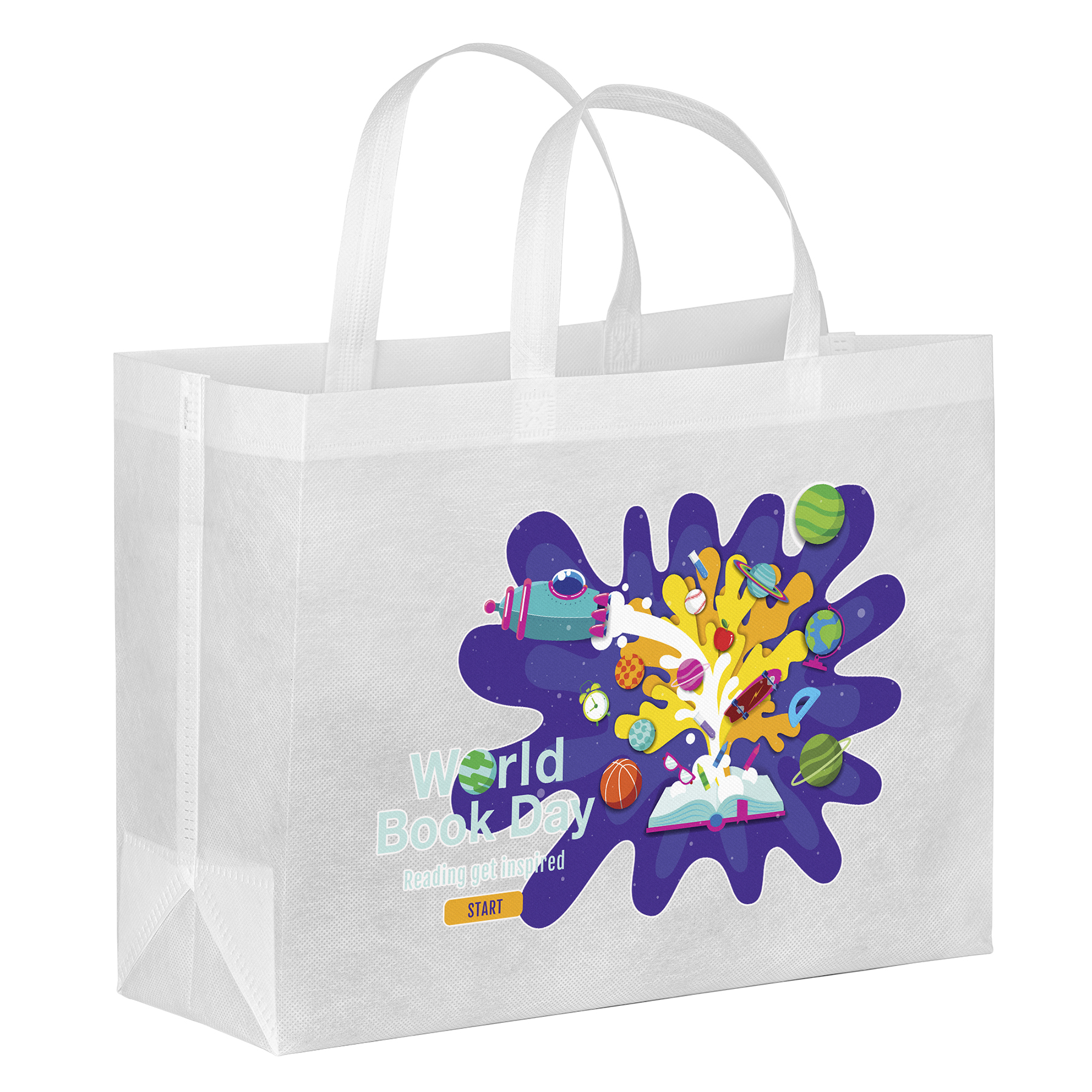 Sea™ - R-PET Non-Woven Totes - ColorVista 1
