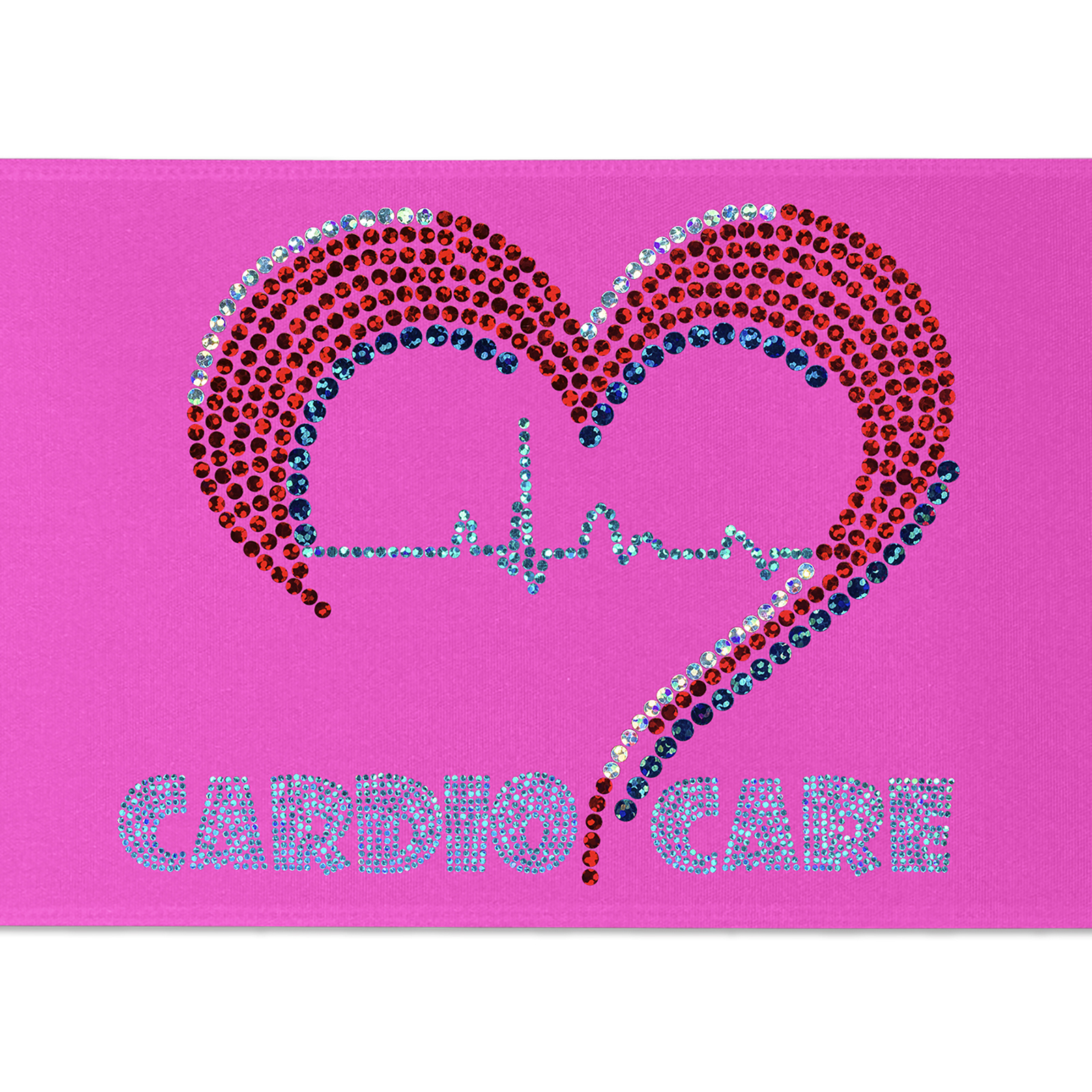 6" Badge Satin Ribbon - 25yd Roll - Sparkle 1