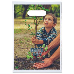 9W X 13H Oxo-Biodegradable Die Cut Bag - Digital Full Color 1 9W X 13H Oxo-Biodegradable Die Cut Bag - Digital Full Color 1