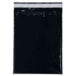 9 1/2W x 12H Plastic Mailer - Flexo Ink Print - Black 9 1/2W x 12H Plastic Mailer - Flexo Ink Print - Black